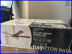 HAMPTON BAY Claret 52 in. Indoor Oil Rubbed Bronze Ceiling Fan with Light Kit