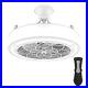HDC SFL-550L4 Windara 22 LED Indoor/Outdoor White Ceiling Fan Light Kit Remote