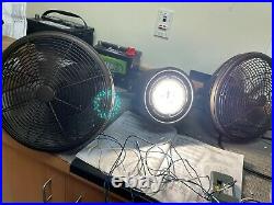 HOME DECORATORS Pendersen 42 in. LED Ceiling Fan/Light kit & Remote AM348-EB