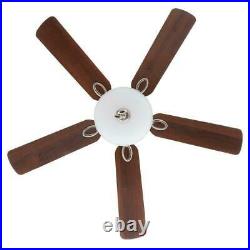 Hampton Bay Adonia 52 in. LED Indoor Brushed Nickel Ceiling Fan with Light Kit