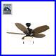 Hampton Bay Ceiling Fan 48 Natural Iron/Brown 4622-CFM Pull Chain with Light Kit