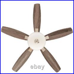 Hampton Bay Ceiling Fan LED Indoor Light Kit Compatible Plywood Brushed Nickel