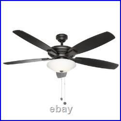 Hampton Bay Ceiling Fan With Light 4117 CFM 3-Speed Light Kit Compatible Plywood