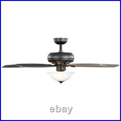 Hampton Bay Ceiling Fans WithLights 52 LED Kit Reversible Blades + Remote Control