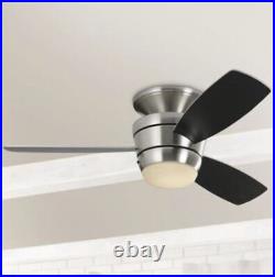 Harbor Breeze Mazon LED Indoor Ceiling Fan With Light Kit And Remote 3 Blade