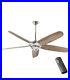 Home Decorators Altura 68 Polished Nickel Ceiling Fan Remote Control Light Kit