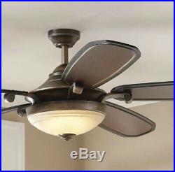 Home Decorators Amaretto 70 Ceiling Fan withLED Light Kit & Remote 1001668630