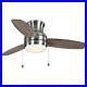 Home Decorators Ashby Park 44 in. LED Brushed Nickel Ceiling Fan with Light Kit