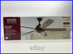 Home Decorators Avonbrook LED Bronze Ceiling Fan with Light Kit Remeote Cont 56