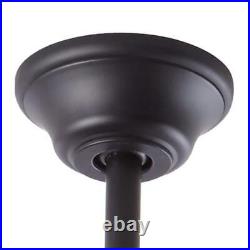 Home Decorators Ceiling Fan 29.50x68 Matte Black withRemote+DC Motor Light Kit