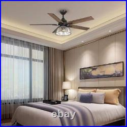 Home Decorators Ceiling Fan 5-Blade+ Light Kit Compatible+Rust Resistant Brown