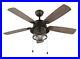 Home Decorators Collection Shanahan 52 in. Indoor/Outdoor LED Bronze Ceiling Fan