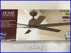 Home Decorators Collection YG493A-EB 54 inch Ceiling Fan with Light Kit and