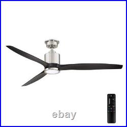 Home Decorators LED Ceiling Fan 60 9-Speed Reversible DC with Light Kit + Remote