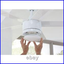 Home Decorators SW1422WH Merwry 52 Integrated Led Indoor White Ceiling Fan