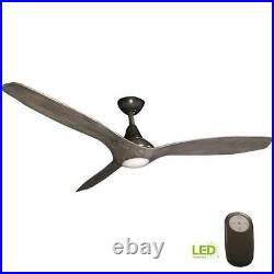 Home Decorators Tidal Breeze 56 in. LED Indoor Ceiling Fan with Light Kit-Remote