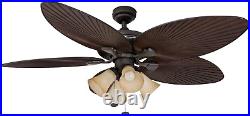Honeywell Ceiling Fans 50203 Palm Island Ceiling Fan, Bronze