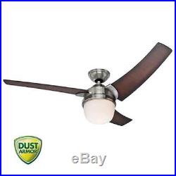 Hunter 59054 54 Ceiling Fan 3 Blades, Light Kit, and Remote Control Included