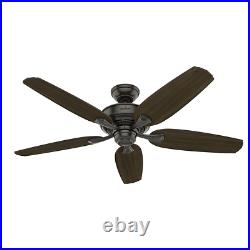 Hunter Channing 54 LED Indoor Noble Bronze Ceiling Fan with Light Kit