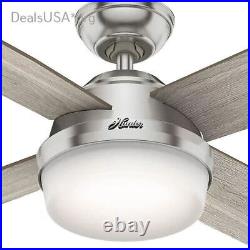 Hunter Fans 50284 Dempsey 52 Inch Ceiling Fan with LED Light Kit & Remote NEW