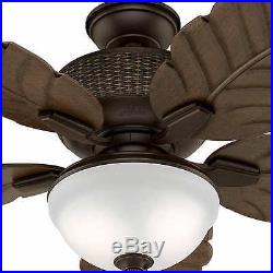 Hunter Sable Ridge 52 Indoor Outdoor Ceiling Fan & Light Kit