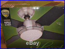 Hunter Sonic 52-Inch Brushed Nickel Ceiling Fan and Light Kit Retails $199.00