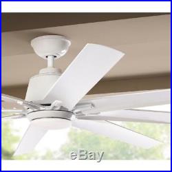 Indoor Outdoor Ceiling Fan Light Kit Remote Control Energy Efficient LED 72'