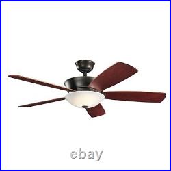 Kichler Lighting 300251NI Skye Ceiling Fan with Light Kit 16 inches tall by