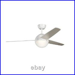 Kichler Lighting 300700NI Spyra Ceiling Fan with Light Kit 14.25 inches tall