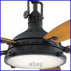 Kichler Lighting 310018AVI Hatteras Bay Ceiling Fan with Light Kit with