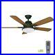 Latham 52 in. LED Indoor Oil Rubbed Bronze Ceiling Fan with Light Kit and Remote