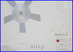 MINKA-AIRE F598-ORB 54 Inch Ceiling Fan with Light Kit Medium Maple Blades