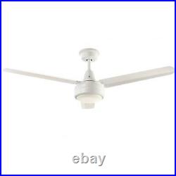 Merryn Pointe 52'' LED In/Outdoor White Ceiling Fan with Kit and Wall Control