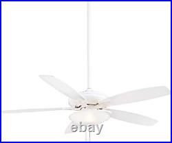 Minka-Aire F522L-WH Mojo 52 Inch Ceiling Fan with Integrated LED Light Kit in
