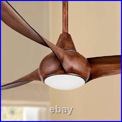 Minka Aire F844-DK, Light Wave 52 Ceiling Fan with LED Light Kit in Distressed