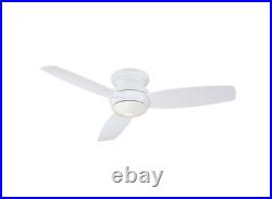 Minka Aire Fans Traditional Concept Ceiling Fan with Light Kit in White F594L