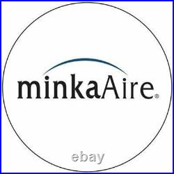 Minka Aire Vital 44 Indoor Brilliant Silver Ceiling Fan with Light Kit