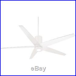 MinkaAire F828-WHF 56 5 Blade Indoor Ceiling Fan with Integrated LED Light Kit