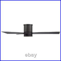 Modern Forms Smart Ceiling Fan 11.5x52 3-Blade Bronze+LED Light Kit+Remote