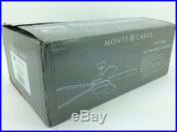 Monte Carlo 5DIC52BKD Discus Classic 52 Ceiling Fan Light Kit, Matte Black