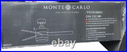 Monte Carlo Era-3 Blade Ceiling Fan with Light Kit In Modern Style- 44in