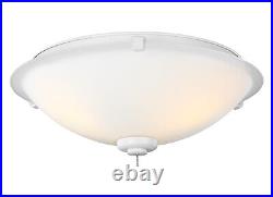 Monte Carlo-MC247RZW-LED Ceiling Fan Light Kit-Matte White