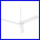 Oxygen Lighting Coda Indoor Fan, White, Light Kit Sold Separately 3-103-6