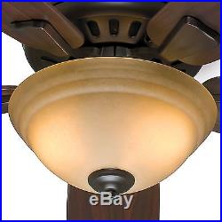 Premium 54 in. 54 New Bronze Ceiling Fan Light Kit, Remote Control, Warranty
