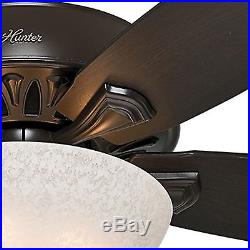 Premium 70 in. 70 Oil Rubbed Bronze Ceiling Fan With Remote, Light Kit & Warranty