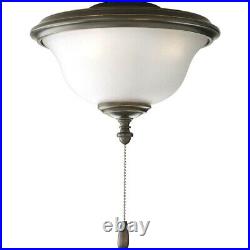 Progress Lighting Ashmore Fan Light Kit, Antique Bronze P2636-20WB