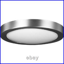 Progress Lighting Lindale Ceiling Fan Light Kit, Nickel/Frosted P2669-8130K
