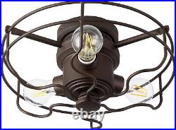 Quorum-1905-86-Oiled Bronze-LED Fan Light Kit-LED