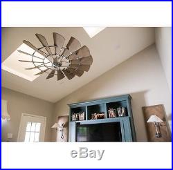 Quorum 72 Windmill Indoor Ceiling Fan- Light Kit Options Now Available
