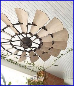 Quorum OUTDOOR WINDMILL Ceiling Fan 72 Light Kits Now Available